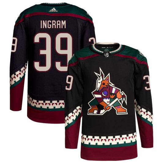 Arizona Coyotes #39 Connor Ingram Black Authentic Pro Home Stitched Hockey Jersey